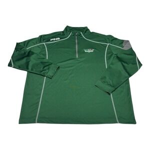 PING Golf Pullover Shirt 1/4 Zip Mens S z XXL Green Bay Phoenix UWGB Performance